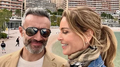 Karina Mazzocco y su esposo Karina Mazzocco y su esposo
