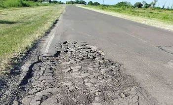 Peligro en Corrientes: denuncian el abandono de la RP 27 y apuntan contra Valdés | Vialidad