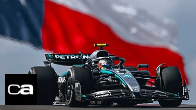 El W17 de Mercedes. El W17 de Mercedes.