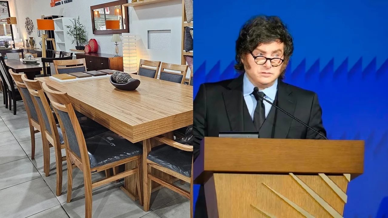 Mueblería Javier Milei 