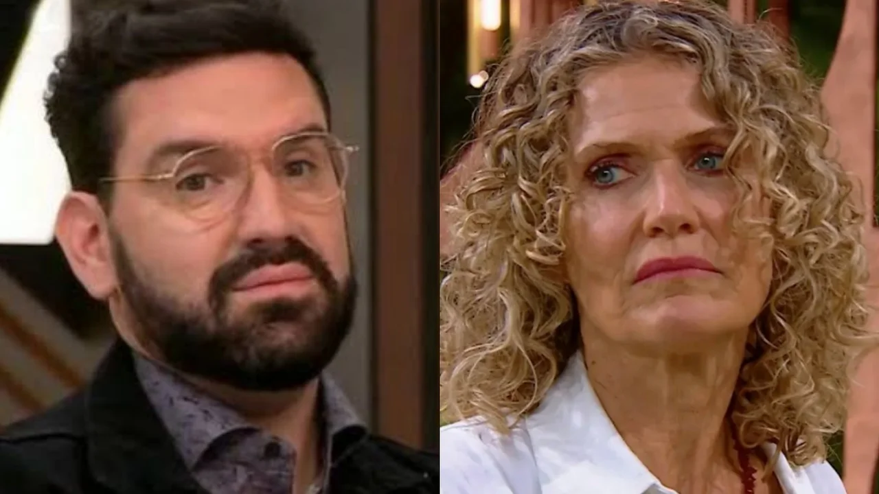 Damián Betular y  Maru Botana.