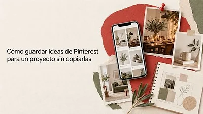 Collage de referencias de Pinterest para organizar ideas de un proyecto sin copiar Collage de referencias de Pinterest para organizar ideas de un proyecto sin copiar