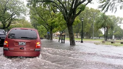 Inundación en Rosario. Inundación en Rosario.