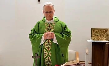 Reapareció el Papa: dio una misa y publican su primera foto tras la operación | Papa león xiv