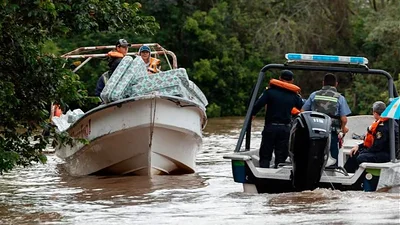 El Niño no da tregua: hay 19 evacuados en Misiones y los ríos siguen creciendo El Niño no da tregua: hay 19 evacuados en Misiones y los ríos siguen creciendo