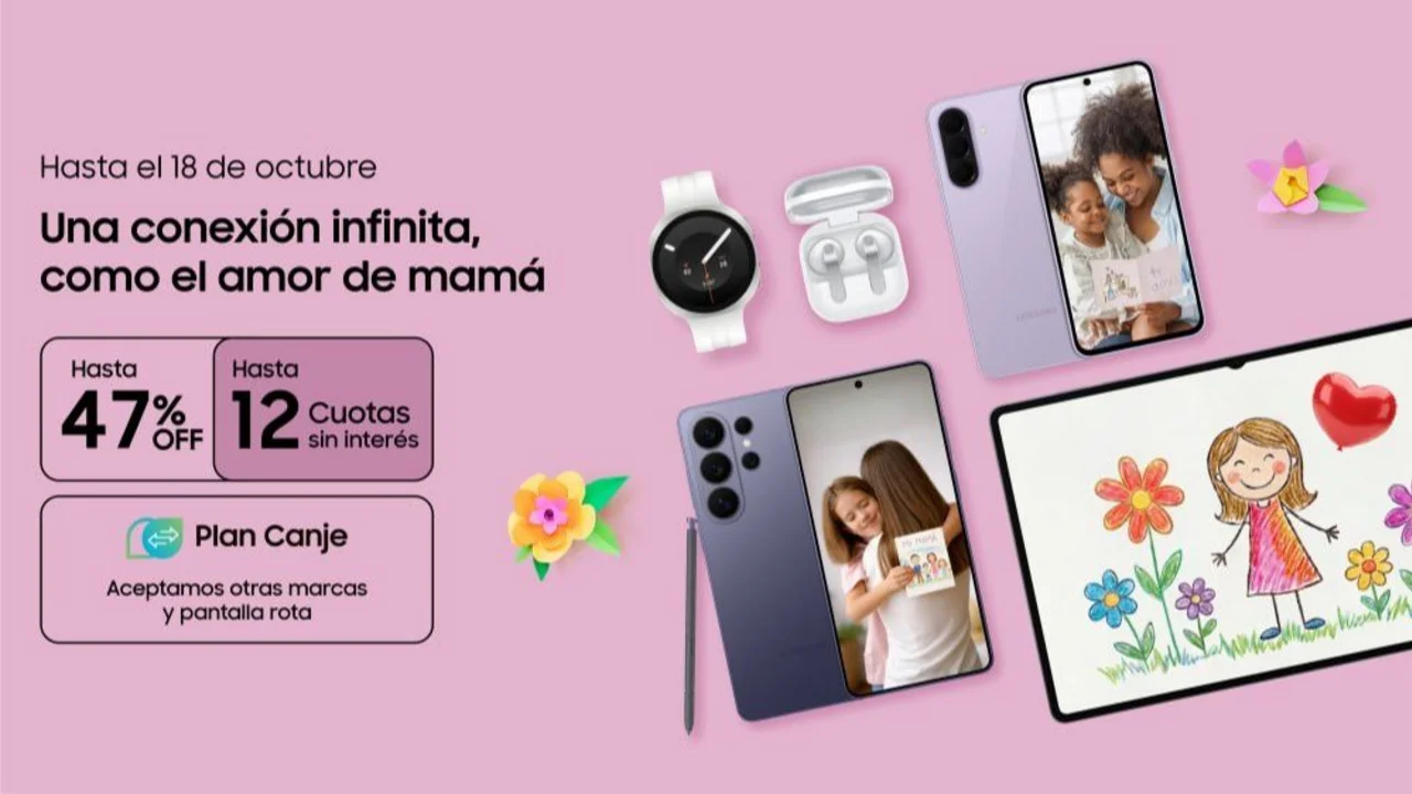 Descuentos en Samsung por el Día de la Madre