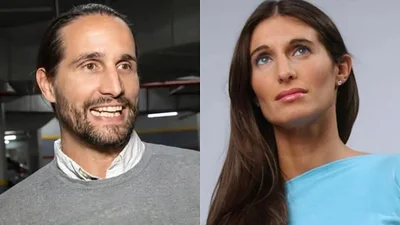 Darío Giordano y Romina Yan. Darío Giordano y Romina Yan.