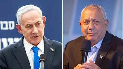 Netanyahu vs. Gadi Eisenkot. Netanyahu vs. Gadi Eisenkot.