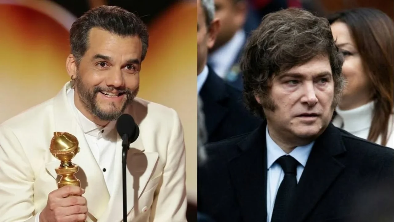 Wagner Moura. Javier Milei
