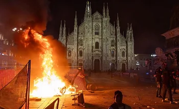 Estallido en Italia: segunda jornada de manifestaciones y saqueos en Milán | Internacionales
