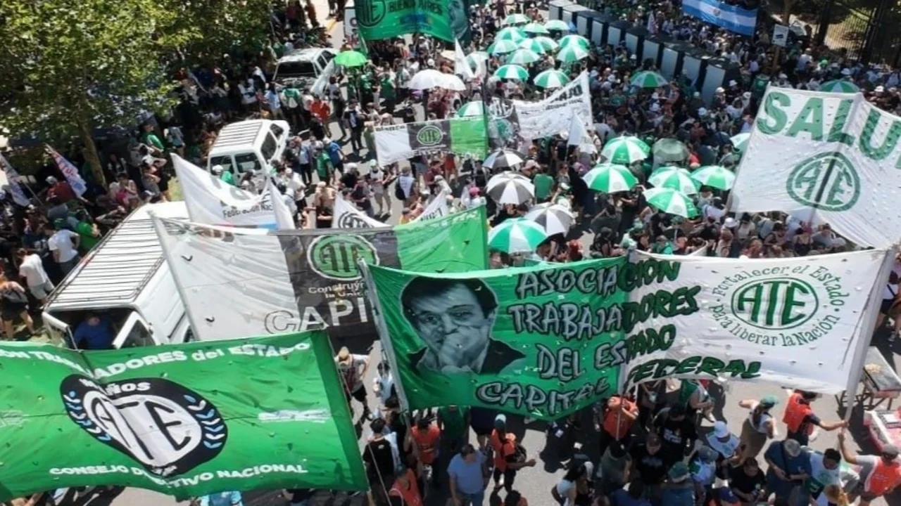 ATE marchará a Olivos para protestar contra Milei: "Intimidación"