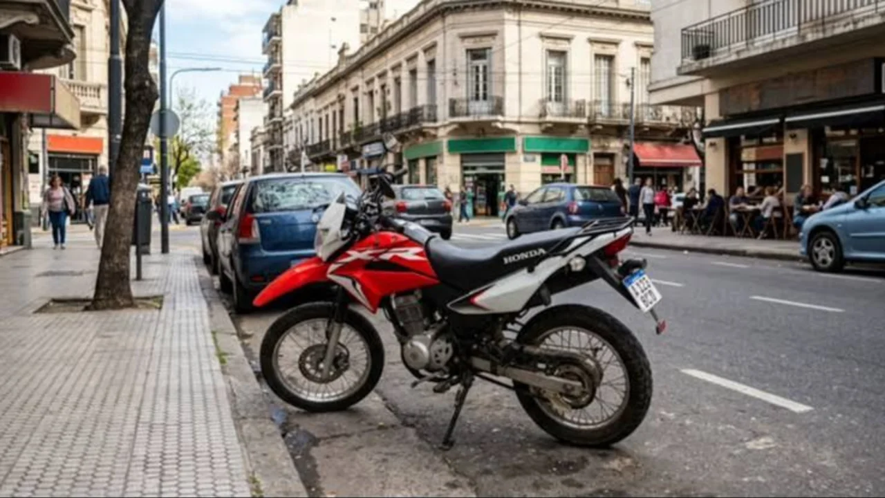 Le robaron la moto en La Paternal, el seguro no quiso pagarle por no tener traba volante y la Justicia falló a favor del dueño por una millonaria cifra