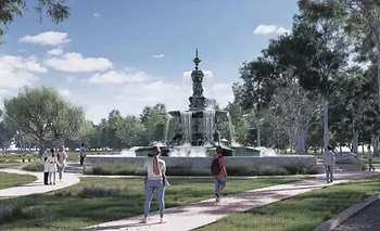 La Ciudad restaura la Fuente Monumental de más de 100 años dividida en tres partes | Obras
