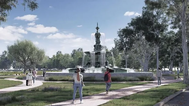 La Ciudad restaura la Fuente Monumental de más de 100 años dividida en tres partes | Obras
