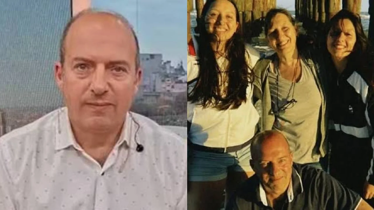 Fernando Confessore junto a su familia.