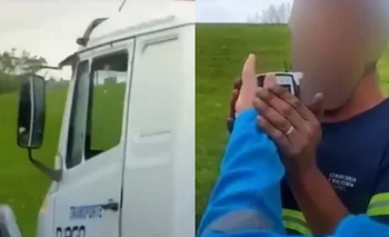 La insólita confesión de un camionero borracho antes del test en la Panamericana | Tránsito