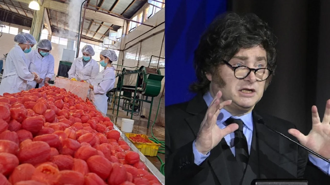 Fábrica de alimentos Javier Milei