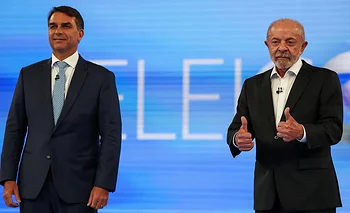 Un Lula incisivo cruzó a Flávio en el último debate: “Aprendiste de Milei” | Elecciones en brasil
