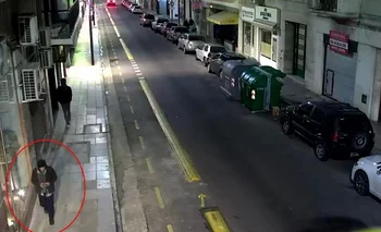 El video del femicida después de salir del edificio tras el crimen de Retiro | Femicidios