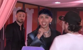 Un movilero le gritó "sorete" a Luck Ra y el cantante se le fue al humo | Televisión 