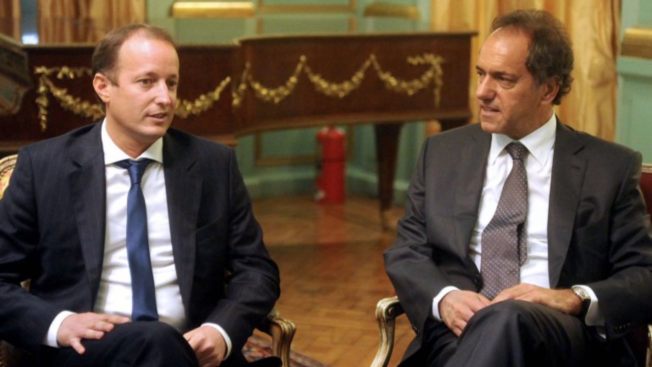 Scioli defendió a Insaurralde: "Nunca dejó el FpV"