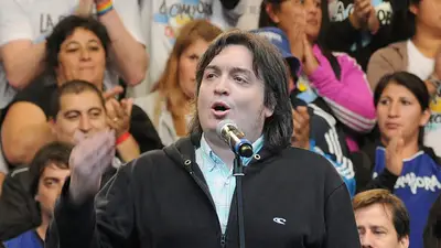 Polémica en la oposición por la posible candidatura de Máximo Kirchner Polémica en la oposición por la posible candidatura de Máximo Kirchner