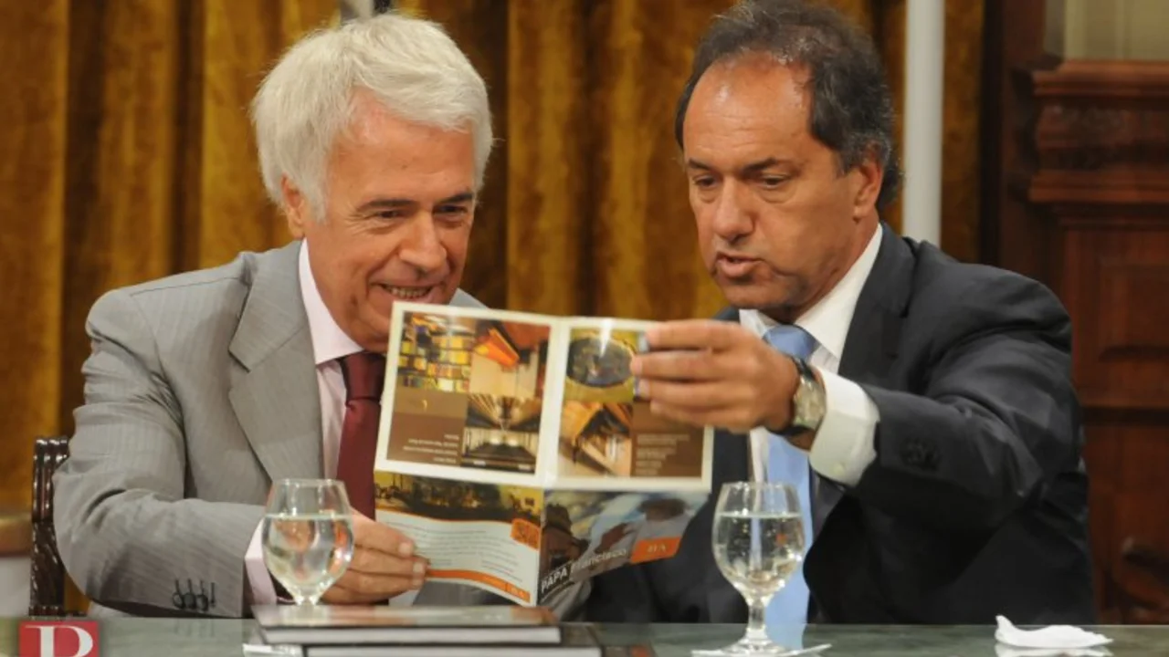 Scioli se acerca a Forja y presiona a De la Sota
