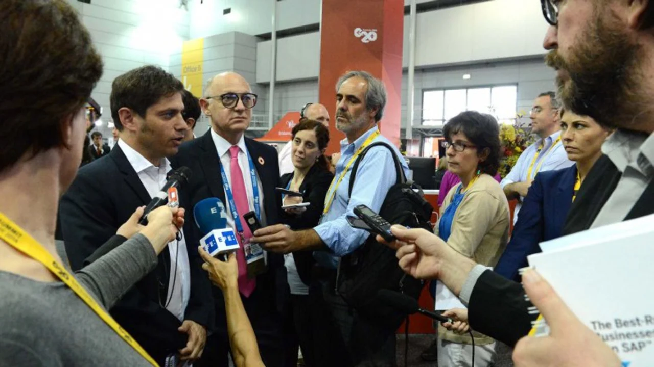 Kicillof, "tremendamente conforme" con la inclusión de los holdouts en documento del G-20