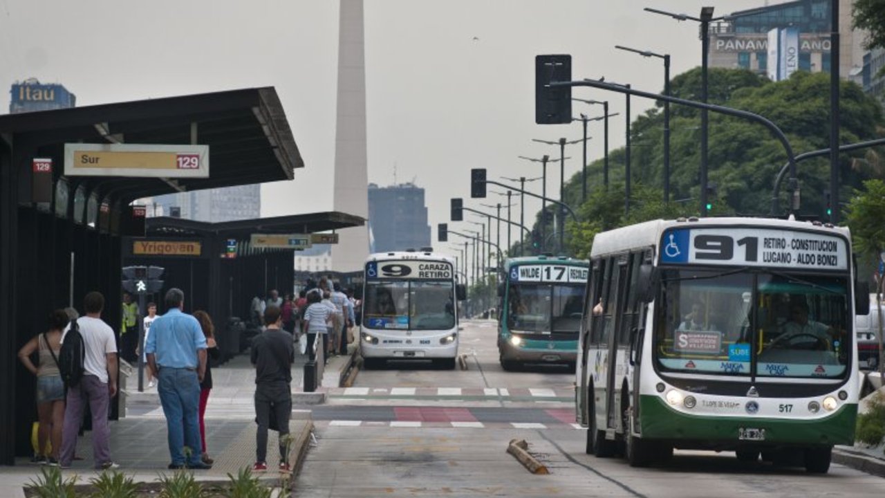 El próximo jueves no habrá colectivos, subtes ni trenes por tres horas