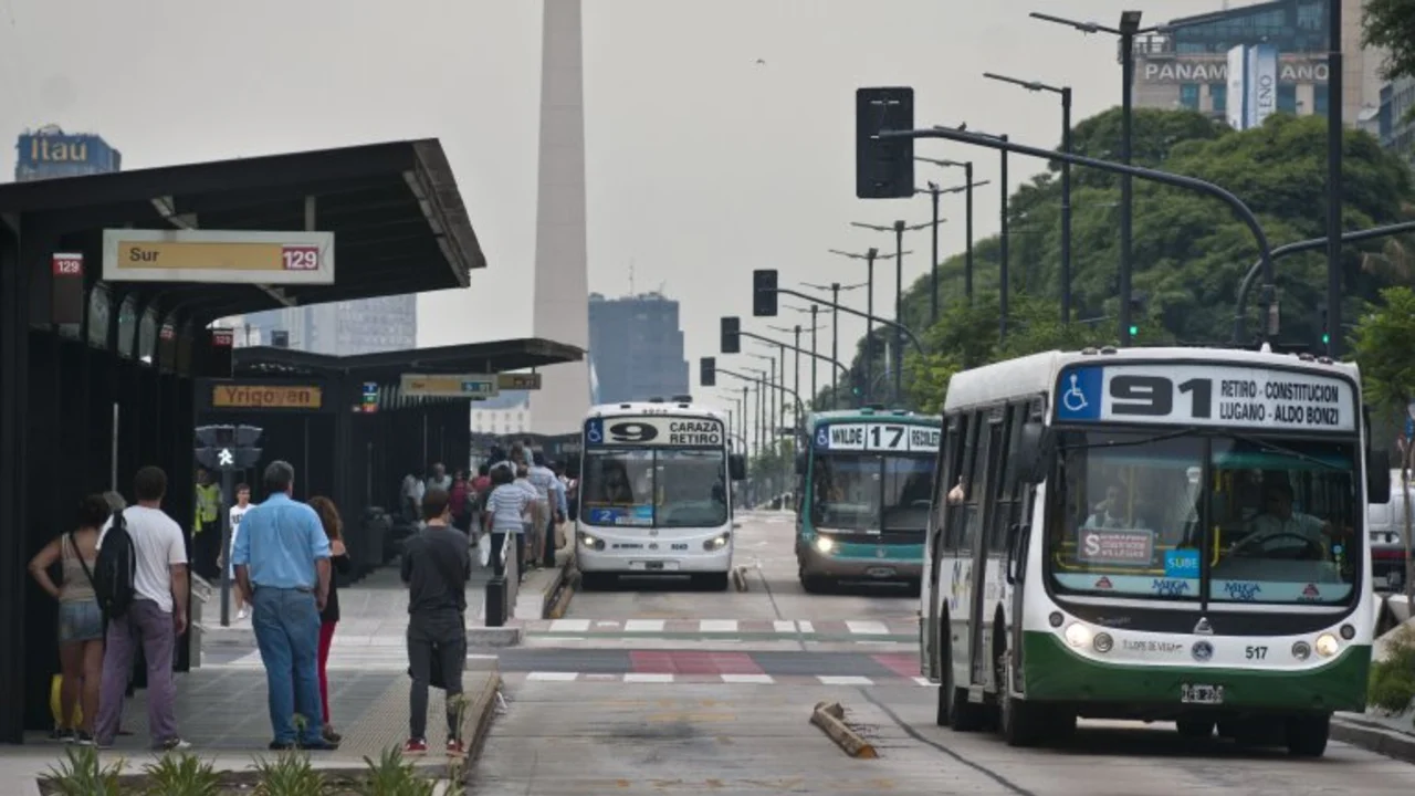 El próximo jueves no habrá colectivos, subtes ni trenes por tres horas