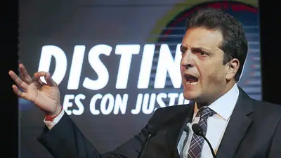 Massa presentó su proyecto de Código Procesal Penal y pidió "mano firme" Massa presentó su proyecto de Código Procesal Penal y pidió "mano firme"