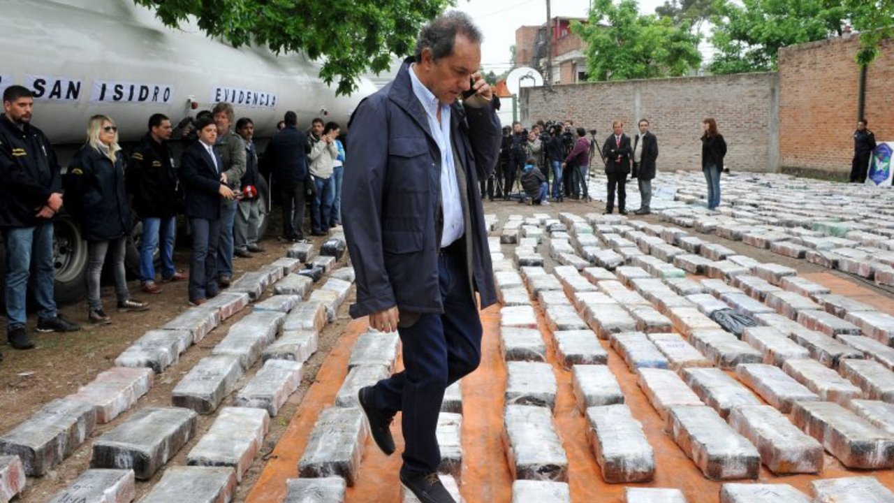 Elecciones 2015: Scioli prometió "blindar" las fronteras contra la inseguridad
