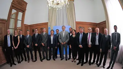 Tras la polémica, Florencio Randazzo reapareció en Casa Rosada Tras la polémica, Florencio Randazzo reapareció en Casa Rosada