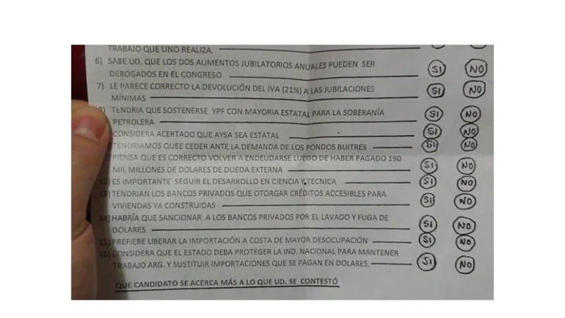 Campaña para ayudar a elegir el próximo Presidente