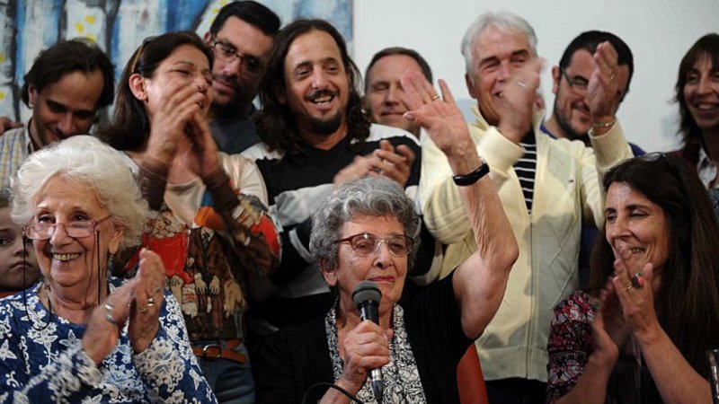 Abuelas de Plaza de Mayo recuperó al nieto 118