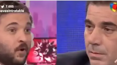 El fuerte cruce entre Ritondo y Brancatelli El fuerte cruce entre Ritondo y Brancatelli