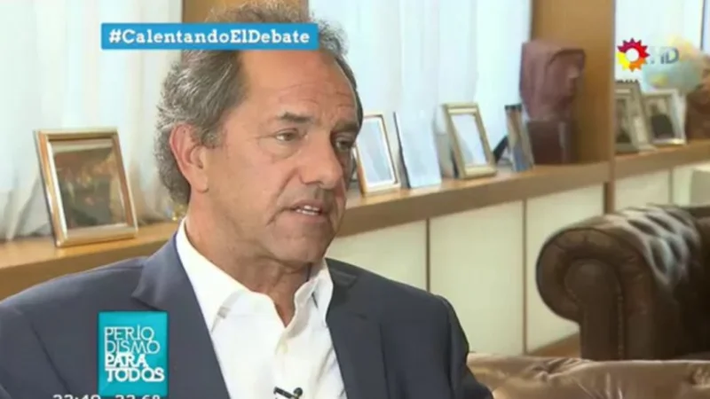 Scioli con Lanata: "Yo sé escuchar, corregir y sé hacer autocrítica"