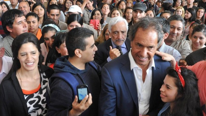 Scioli recordó que las encuestas "han tenido un nivel de error muy muy burdo"