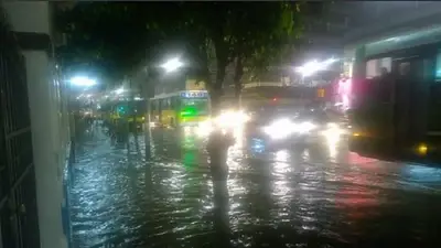 Diluvio en Buenos Aires: hay calles inundadas y alerta meteorológico Diluvio en Buenos Aires: hay calles inundadas y alerta meteorológico
