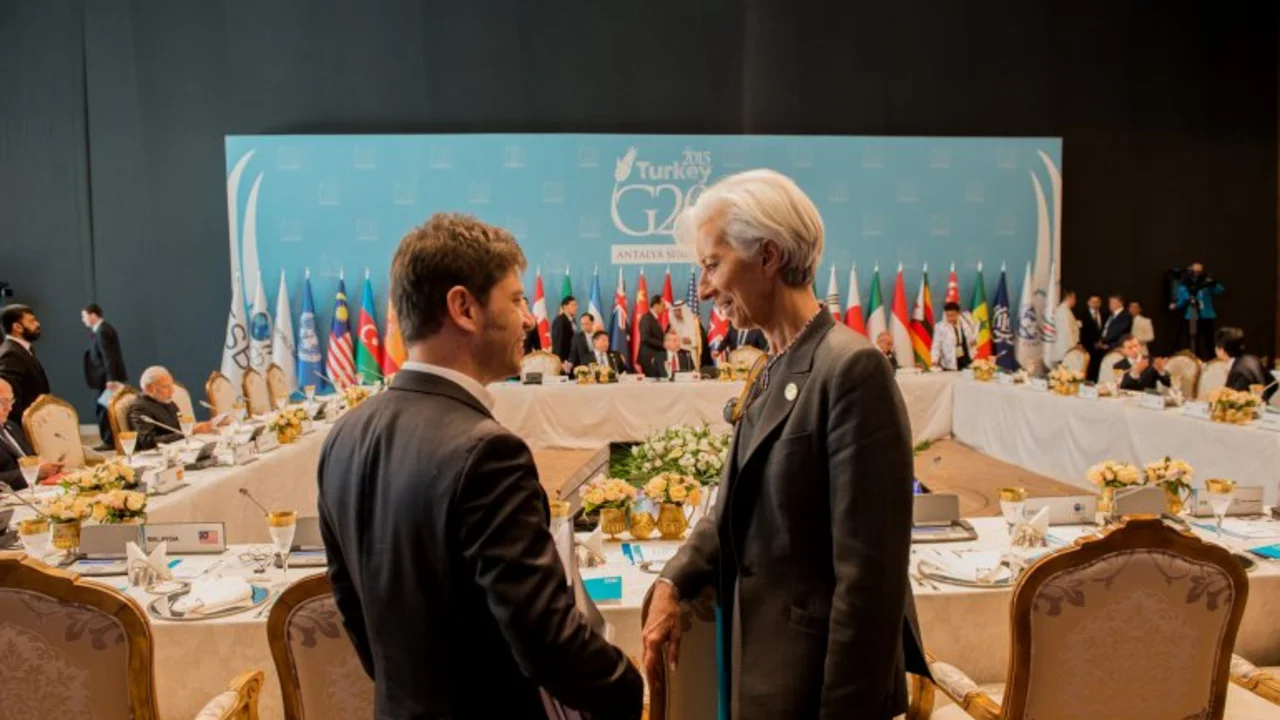 Scioli calificó de "chicana" las críticas por la foto de Kicillof con Lagarde: "No fue a pedir plata"