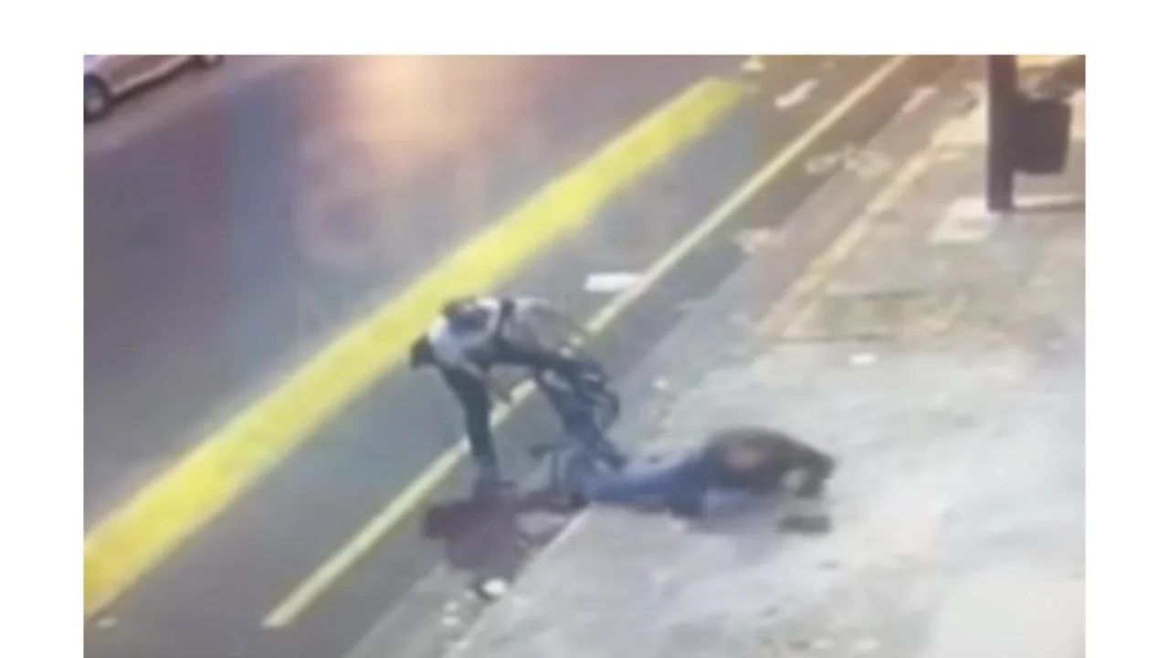 Un ciclista atropelló a Marcelo Araujo