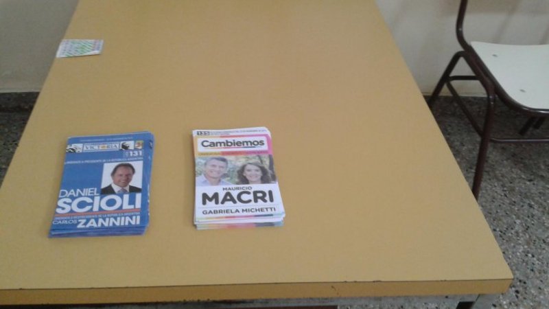 Todas las boletas de la primera vuelta son válidas para el balotaje