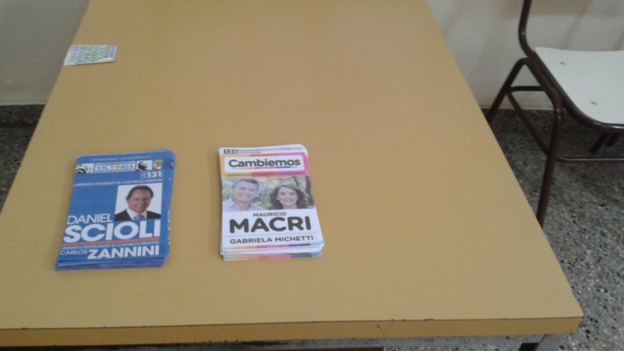 Todas las boletas de la primera vuelta son válidas para el balotaje