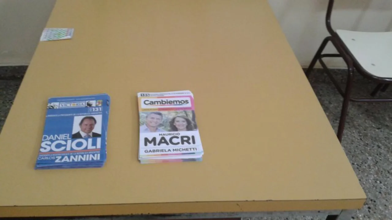 Todas las boletas de la primera vuelta son válidas para el balotaje