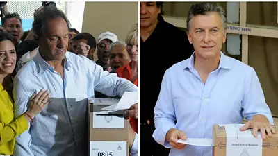 Votaron los dos candidatos en un balotaje que se desarrolla con normalidad Votaron los dos candidatos en un balotaje que se desarrolla con normalidad