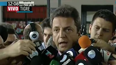 Massa: "Hoy termina una etapa y comienza otra nueva" Massa: "Hoy termina una etapa y comienza otra nueva"