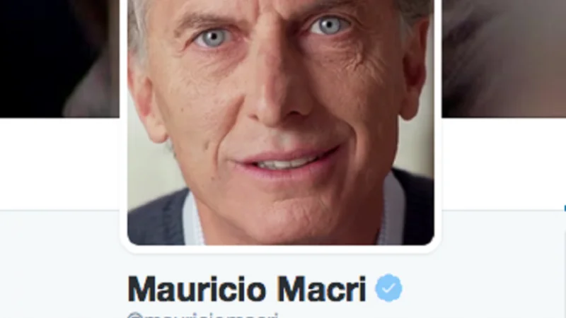 Balotaje 2015: Macri, con nueva bio en Twitter