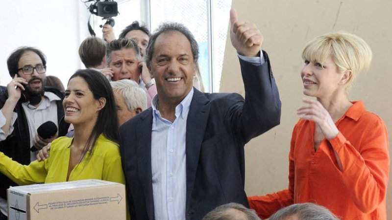 Scioli: "La gente eligió otro camino, es momento de poner el hombre y colaborar"