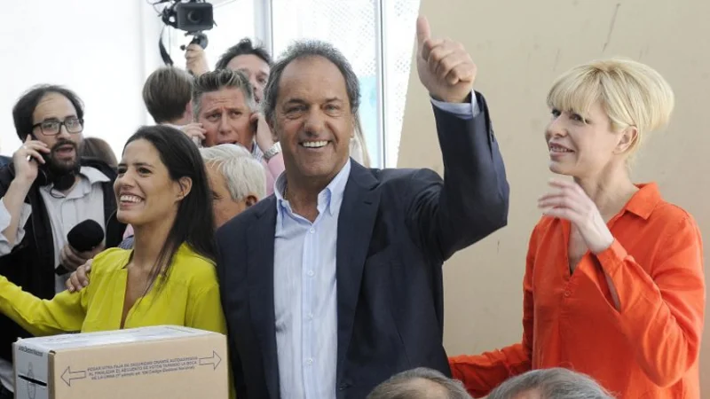 Scioli: "La gente eligió otro camino, es momento de poner el hombre y colaborar"