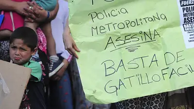 Liberaron al policía de la Metropolitana que baleó a Lucas Cabello Liberaron al policía de la Metropolitana que baleó a Lucas Cabello